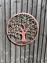 Charger l'image dans la galerie, Handmade peeling effect tree of life wall art indoors/outdoors 60cm - Marissa's Garden & Gift