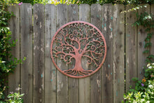 Laden Sie das Bild in den Galerie-Viewer, Handmade peeling effect tree of life wall art indoors/outdoors 60cm - Marissa's Garden & Gift