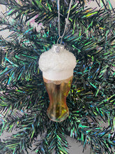 Load image into Gallery viewer, Glass beer/pint bauble tree hanging decoration/Christmas/seasonal/ glass hanging item - Marissa's Garden & Gift
