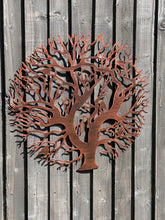 Load image into Gallery viewer, Tree of life bronze with a black touch wall art for outdoors and indoors 60cm - Marissa's Garden & Gift