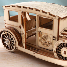 Laden Sie das Bild in den Galerie-Viewer, DIY Model wooden kit classic car - Marissa's Garden & Gift