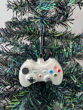 Afbeelding in Gallery-weergave laden, Glass Christmas tree video game controller Christmas bauble tree hanging decoration/christmas/seasonal/ glass hanging item - Marissa's Garden & Gift