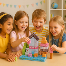 Charger l'image dans la galerie, Magnetic cubes- 110 blocks stem Toy - Marissa's Garden & Gift