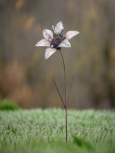 Charger l'image dans la galerie, Handmade bronze Lily metal garden/outdoor flower for outdoors/garden 125cm - Marissa's Garden & Gift