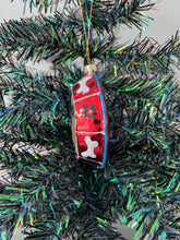 Load image into Gallery viewer, Glass dog bowl Christmas bauble tree hanging decoration/christmas/seasonal/ glass hanging item - Marissa's Garden & Gift