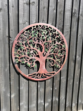 Laden Sie das Bild in den Galerie-Viewer, Handmade peeling effect tree of life wall art indoors/outdoors 60cm - Marissa's Garden & Gift