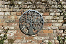 Laden Sie das Bild in den Galerie-Viewer, Handmade silver tree of life wall art indoors/outdoors 60cm - Marissa's Garden & Gift