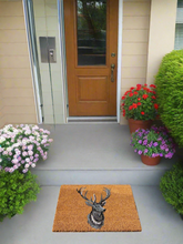 Load image into Gallery viewer, Stag Head Indoor & Outdoor Coir Doormat 60x 40 x 2cm - Marissa's Garden & Gift