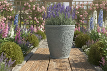 Load image into Gallery viewer, 29cm Blenheim pale blue flower pot - Marissa's Garden & Gift