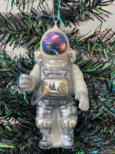 Load image into Gallery viewer, Glass Christmas astronaut Christmas bauble tree hanging decoration/christmas/seasonal/ glass hanging item - Marissa's Garden & Gift