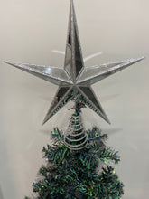 Charger l'image dans la galerie, Handmade mirrored and glittered tree topper measuring 28 x 6.5 x 31cm - Marissa's Garden & Gift