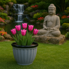 Afbeelding in Gallery-weergave laden, Badminton grey pot planter - Marissa's Garden & Gift