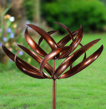 Load image into Gallery viewer, Burghley garden wind sculpture spinner bronze - Marissa's Garden & Gift