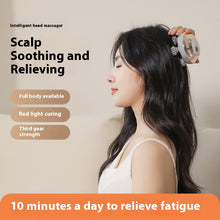 Indlæs billede til gallerivisning MDHL MD-780 Smart Head Massager – Portable Electric Scalp Massager with 800mAh Battery, Red Light Therapy, 5W Power, USB-C Charging, for Stress Relief & Hair Care - Marissa's Garden & Gift