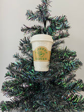 Load image into Gallery viewer, Coffee cup hanging decoration/christmas/seasonal/ glass hanging item - Marissa's Garden & Gift
