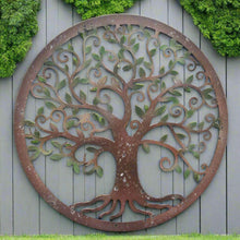 Charger l'image dans la galerie, Handmade peeling effect tree of life wall art indoors/outdoors 60cm - Marissa's Garden & Gift