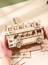 Load image into Gallery viewer, DIY Model wooden kit double decker bus - Marissa's Garden & Gift