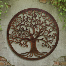 Load image into Gallery viewer, Handmade bronze tree of life wall art indoors/outdoors 40cm - Marissa's Garden & Gift