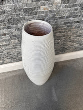 Laden Sie das Bild in den Galerie-Viewer, Handmade 60cm tall white washed modern bamboo vase - Marissa's Garden & Gift