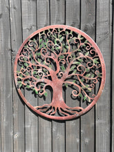 Charger l'image dans la galerie, Handmade peeling effect tree of life wall art indoors/outdoors 60cm - Marissa's Garden & Gift