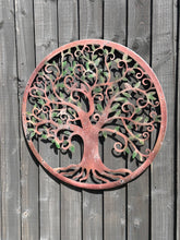 Laden Sie das Bild in den Galerie-Viewer, Handmade peeling effect tree of life wall art indoors/outdoors 60cm - Marissa's Garden & Gift