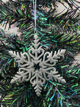 Load image into Gallery viewer, Handmade selection of ten hanging Christmas tree metal powder coated hanging tree ornaments. - Marissa's Garden & Gift