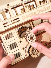 Load image into Gallery viewer, DIY Model wooden kit double decker bus - Marissa's Garden & Gift