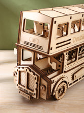 Load image into Gallery viewer, DIY Model wooden kit double decker bus - Marissa's Garden & Gift