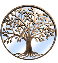 Load image into Gallery viewer, Tree of life bronze resin touch Outdoor/Indoor mirror/ mirrored wall art - Marissa's Garden & Gift