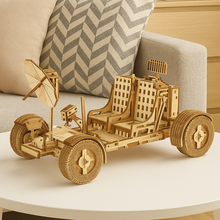 Afbeelding in Gallery-weergave laden, DIY Model wooden kit Lunar car - Marissa's Garden & Gift