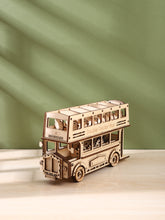 Load image into Gallery viewer, DIY Model wooden kit double decker bus - Marissa's Garden & Gift