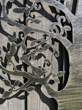 Charger l'image dans la galerie, Handmade silver tree of life wall art indoors/outdoors 60cm - Marissa's Garden & Gift
