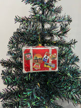 Charger l'image dans la galerie, Glass Christmas travellers suitcase bauble tree hanging decoration/christmas/seasonal/ glass hanging item - Marissa's Garden & Gift