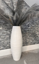 Laden Sie das Bild in den Galerie-Viewer, Handmade 60cm tall white washed modern bamboo vase - Marissa's Garden & Gift