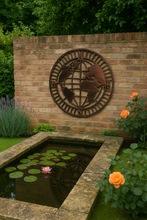 Afbeelding in Gallery-weergave laden, Handmade 60cm Colourful Hummingbird Wall Art – Metal Garden & Home Décor with Flowers and Baby Birds - Marissa's Garden & Gift