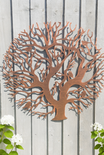 Load image into Gallery viewer, Tree of life bronze with a black touch wall art for outdoors and indoors 60cm - Marissa's Garden & Gift