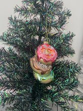 Load image into Gallery viewer, Christmas glass stacking donuts decoration/christmas/seasonal/ glass hanging item - Marissa's Garden & Gift
