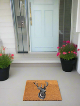 Load image into Gallery viewer, Stag Head Indoor & Outdoor Coir Doormat 60x 40 x 2cm - Marissa's Garden & Gift
