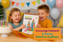 Laden Sie das Bild in den Galerie-Viewer, 98-Piece Magnetic Blocks with Dinosaurs – Educational STEM Building Toy Set - Marissa's Garden & Gift