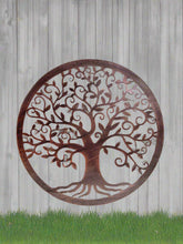 Indlæs billede til gallerivisning Handmade bronze tree of life wall art indoors/outdoors 40cm - Marissa's Garden & Gift