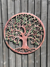 Charger l'image dans la galerie, Handmade peeling effect tree of life wall art indoors/outdoors 60cm - Marissa's Garden & Gift