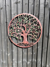 Laden Sie das Bild in den Galerie-Viewer, Handmade peeling effect tree of life wall art indoors/outdoors 60cm - Marissa's Garden & Gift