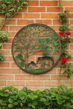 Load image into Gallery viewer, Handmade peeling tree of life elephant father and son wall art indoors/outdoors 60cm - Marissa's Garden & Gift