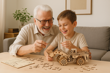 Afbeelding in Gallery-weergave laden, DIY Model wooden kit Digger - Marissa's Garden & Gift