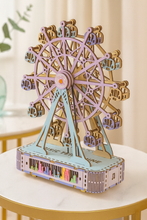 Afbeelding in Gallery-weergave laden, DIY Model wooden kit ferris wheel - Marissa's Garden & Gift
