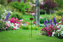 Afbeelding in Gallery-weergave laden, Hand-made Robin Bird Feeder with Stake – 32×24×109 cm, 30 cm Tray – Garden Decor & Wild Bird Feeder