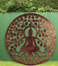 Indlæs billede til gallerivisning Budha tree of life wall art outdoors/ indoors 75 x 1 x 76.5 cm - Marissa's Garden & Gift