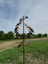 Afbeelding in Gallery-weergave laden, Mayfair bronze swallow bird windsculpture/ windspinner - Marissa's Garden & Gift