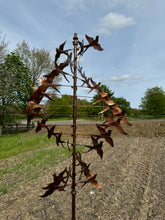 Afbeelding in Gallery-weergave laden, Mayfair bronze swallow bird windsculpture/ windspinner - Marissa's Garden & Gift
