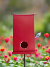 Load image into Gallery viewer, Robin telephone box bird feeder for garden/outdoor space - Marissa's Garden & Gift